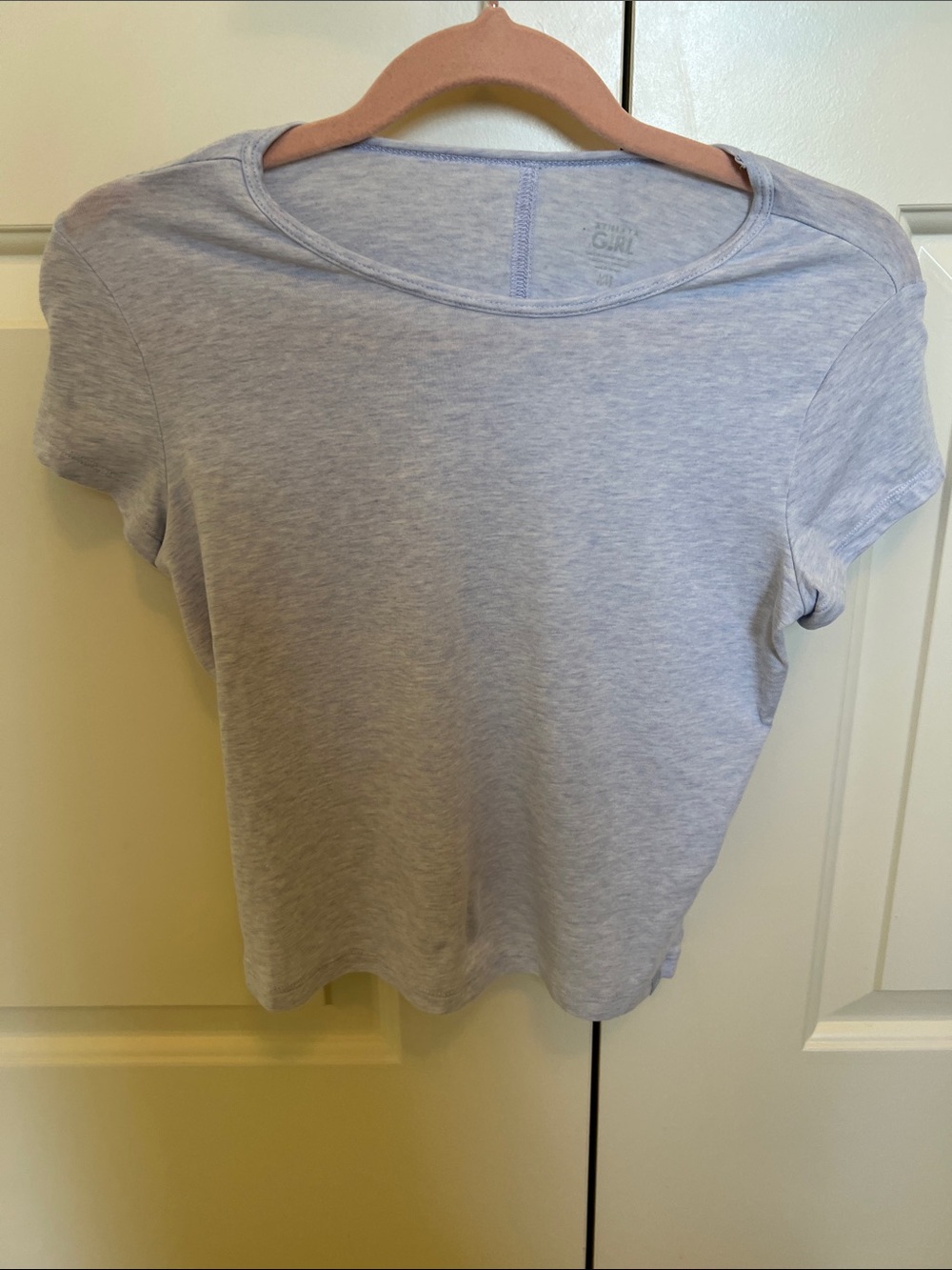 Athleta Classic Lightweight Scoop Neck Tee - Light Blue